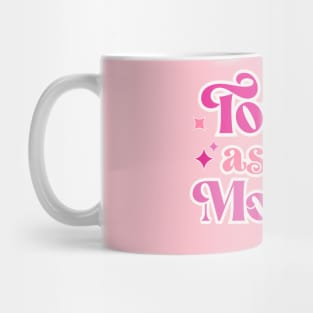 Tough as a Mother Pink Breast Cancer Awareness Breast Cancer Fighter Mug